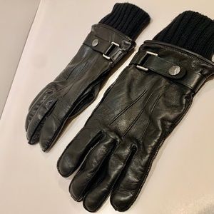 Men’s Coach 3 in 1 Leather Gloves